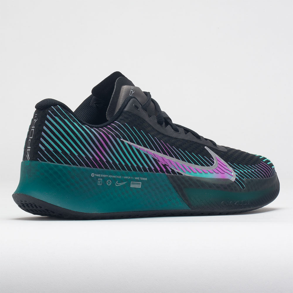 Nike Zoom Vapor 11 Premium Men's Black/Multi-Color/Deep Jungle