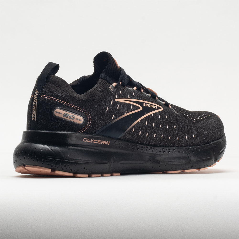 Brooks Glycerin StealthFit 20 Women's Black/Pearl/Peach