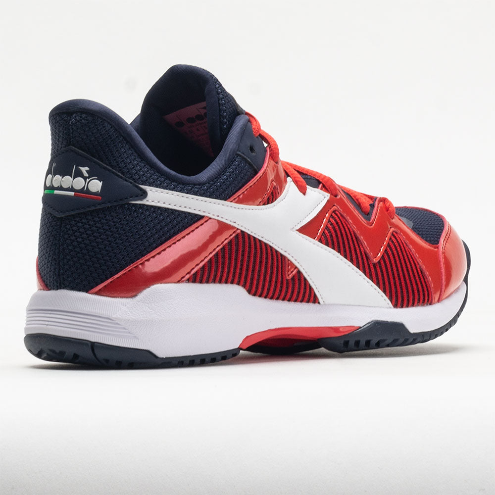 Diadora B.Icon 2 Junior Blue Corsair/White/Fiery Red