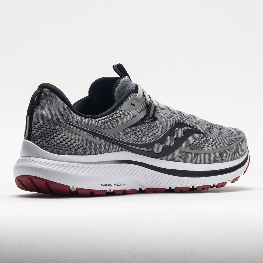 Saucony Omni 21 Men's Alloy/Garnet