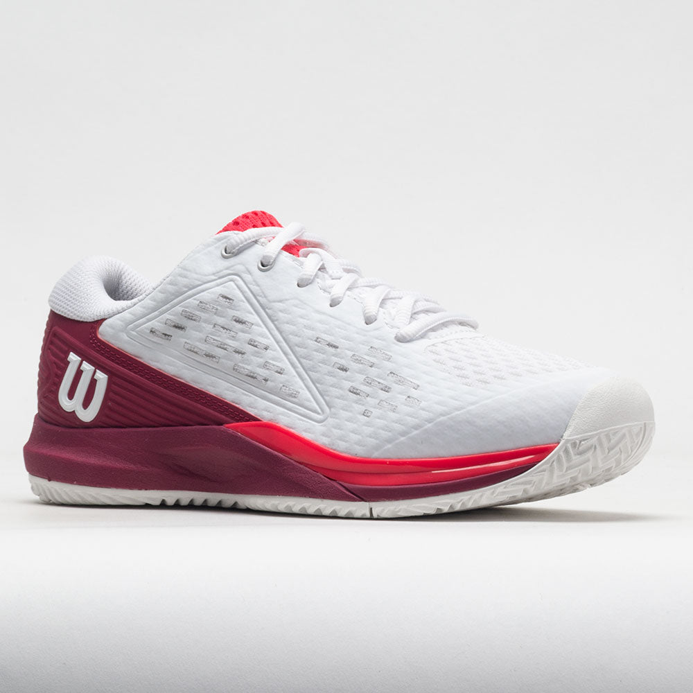 Wilson Rush Pro Ace Junior  White/Beet Red/Diva Pink