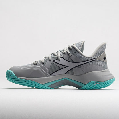 Diadora B.Icon 2 AG Women's  Silver DD/Black/Aruba Blue