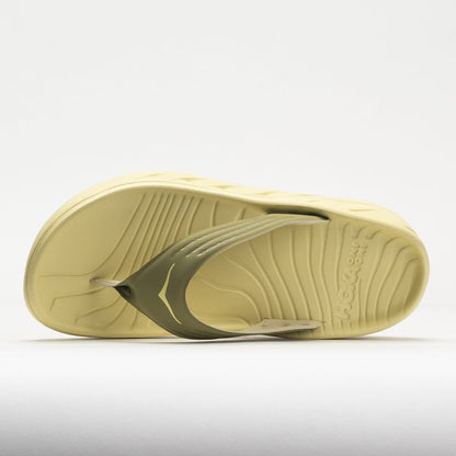HOKA Ora Recovery Flip Men's  Green Moss/Celery Root