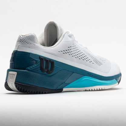 Wilson Rush Pro 4.0 Men's  White/Blue Coral/Blue Atoll