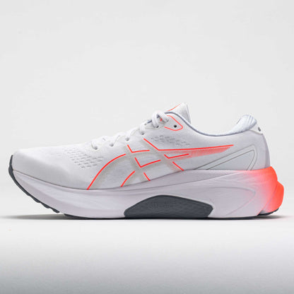 ASICS GEL-Kayano 30 Men's  White/Sunrise Red