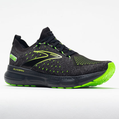 Brooks Glycerin StealthFit 20 Men's  Black/Peral/Green Gecko
