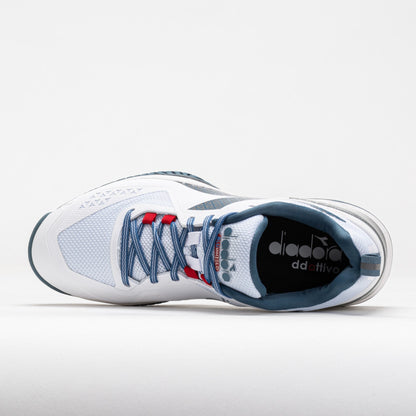Diadora Blushield Torneo 2 AG Men's  White/Oceanview/Salsa