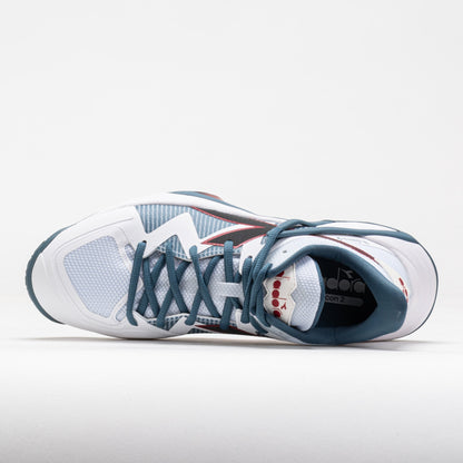 Diadora B.Icon 2 Clay Men's  White/Oceanview/Salsa