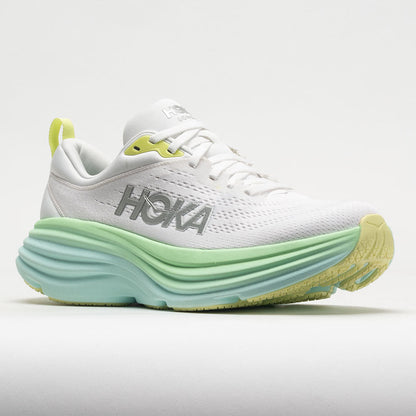 HOKA Bondi 8 Women's  Blanc de Blanc/Sunlit Ocean