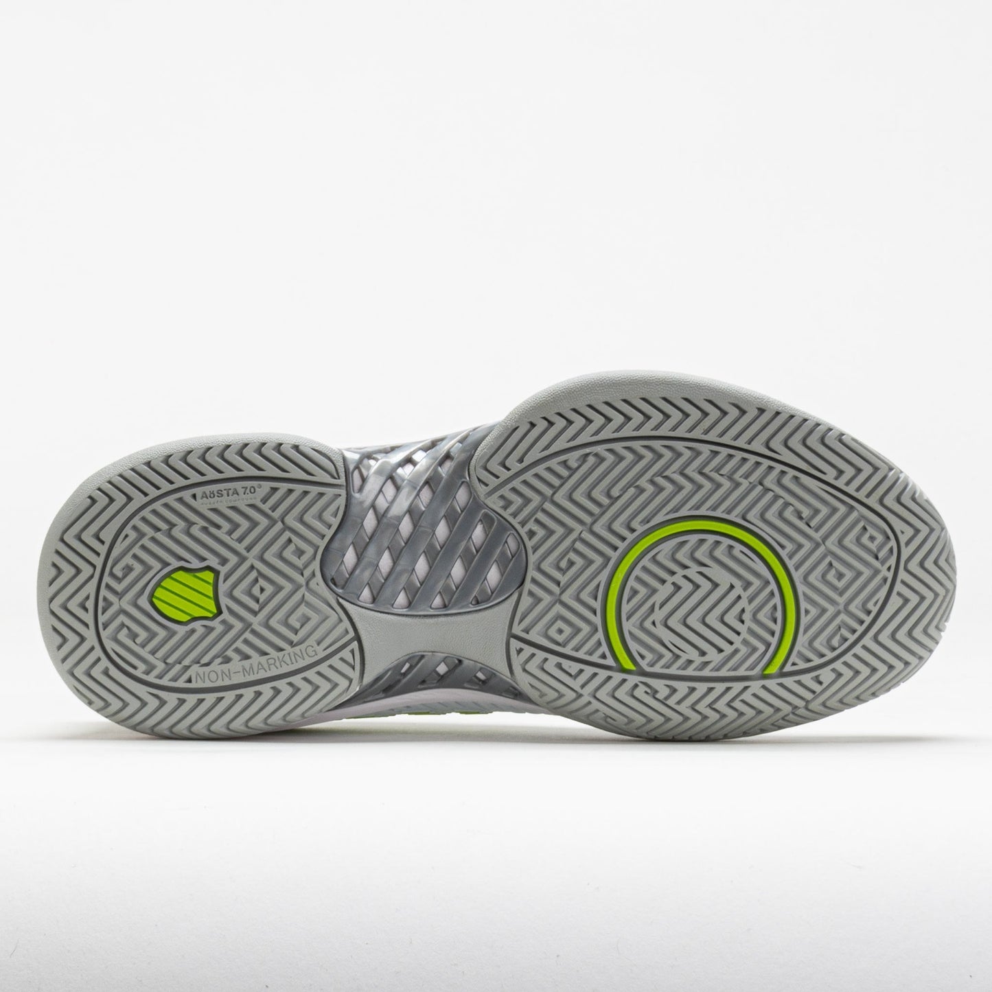K-Swiss Hypercourt Express 2 Women's  White/Gray Violet/Lime Green