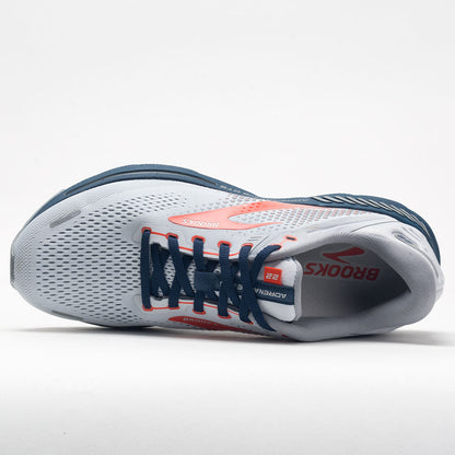Brooks Adrenaline GTS 22 Men's  Arctic/Red/Titan