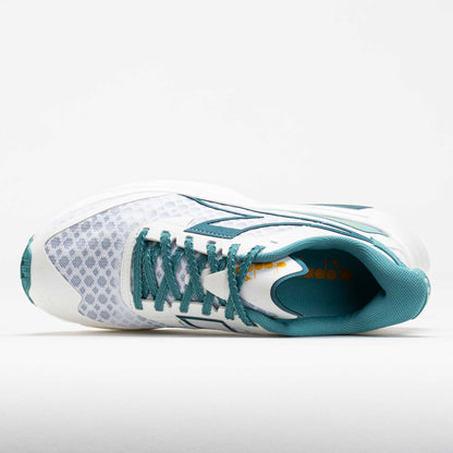 Diadora Frequenza Women's  White/Colonial Blue/Dusty Turquois