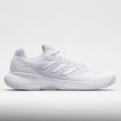 adidas GameCourt Women's  White/Silver Metallic/White