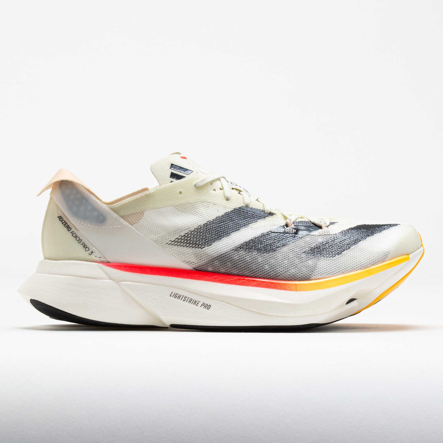 adidas adizero Adios Pro 3 Men's  Ivory/Core Black/Crystal Sand