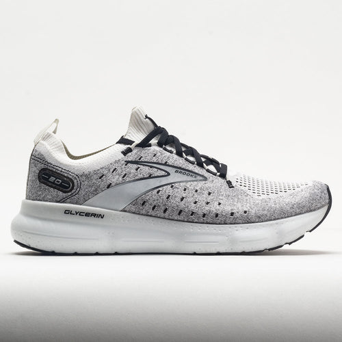 Brooks Glycerin StealthFit 20 Men's  White/Grey/Black