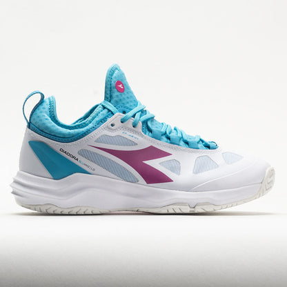 Diadora Speed Blushield Fly 3+ AG Women's  White/Aquarius/ Rhodamine