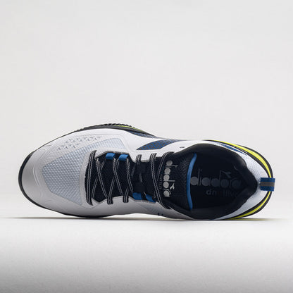 Diadora Blushield Torneo 2 Clay Men's  White/Deja Vu Blue/Black