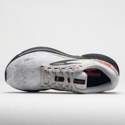Brooks Adrenaline GTS 23 Men's  Oyster/Black/Red Orange