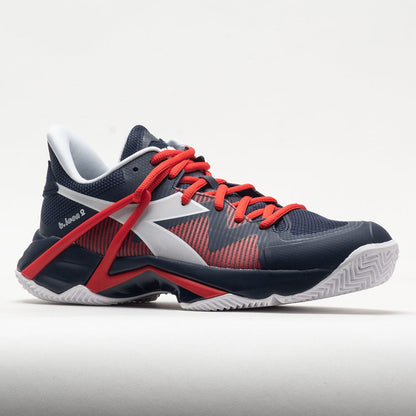 Diadora B.Icon 2 Clay Men's  Blue Corsair/White/Fiery Red