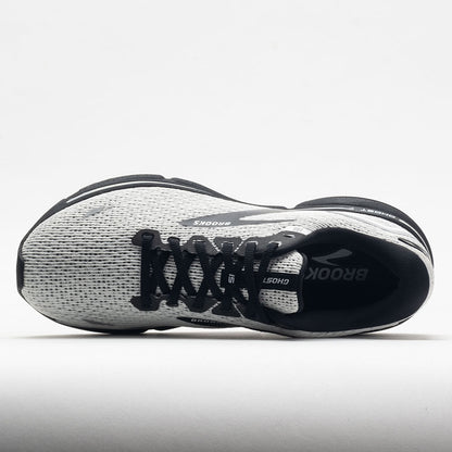 Brooks Ghost 15 Men's  White/Black