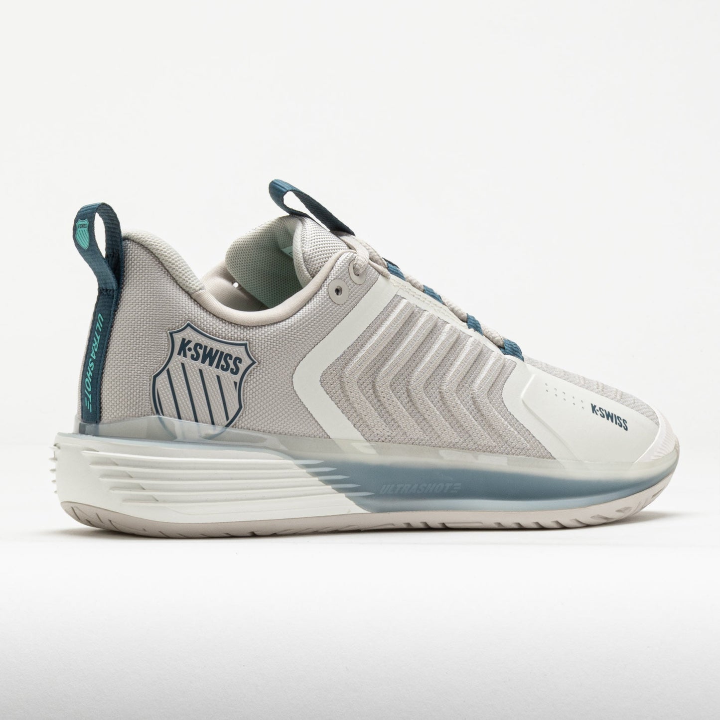 K-Swiss Ultrashot 3 Men's  Star White/Moonstruck/Indian Teal