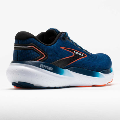 Brooks Glycerin 21 Men's  Blue Opal/Black/Nasturtium