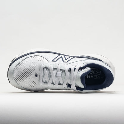 New Balance Fresh Foam X 840v1 Leather Men's  White/Team Navy