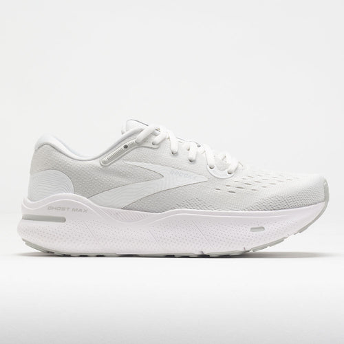Brooks Ghost Max Men's  White/Oyster/Metallic Silver