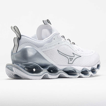 Mizuno Wave Prophecy 13 Women's  White/Metallic Grey